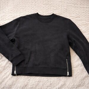 Acne Studios Black Crewneck Sweatshirt
